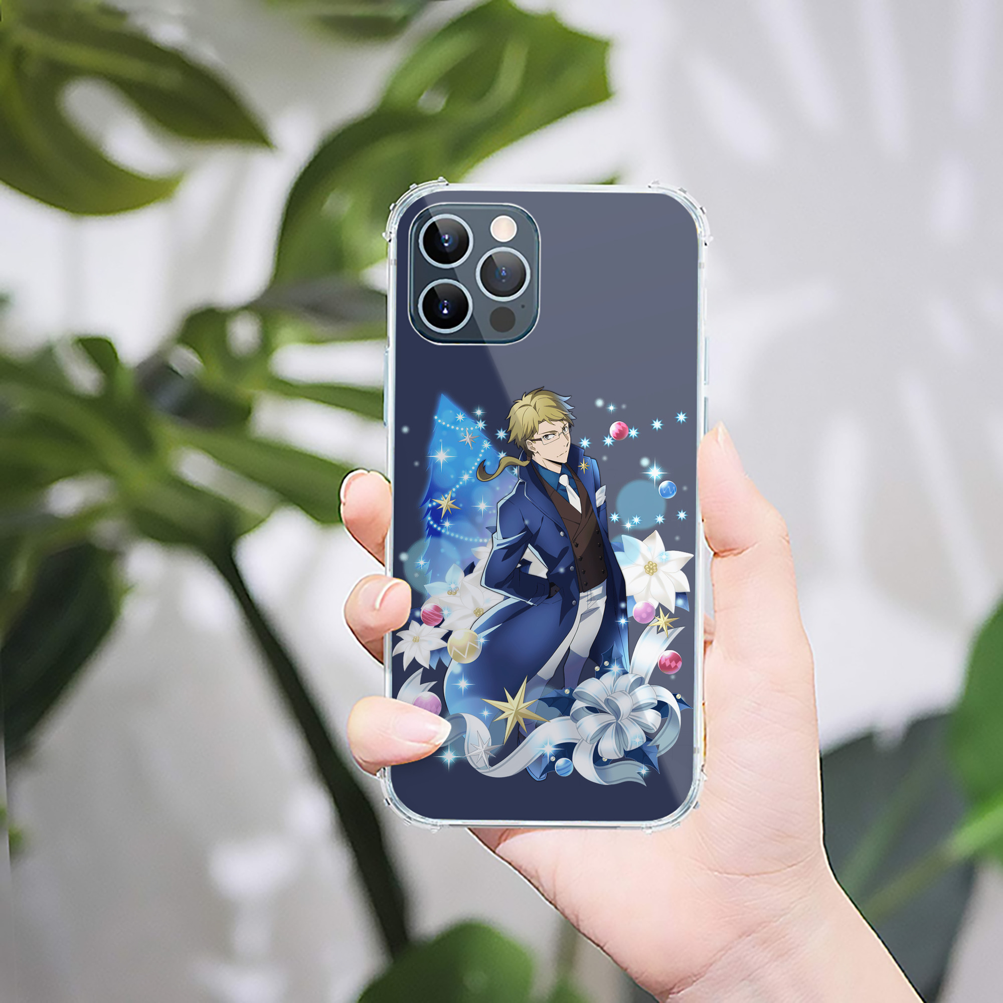 （画像用） 文豪ストレイドッグス Bungo Stray Dogs 【iPhone 12シリーズ対応】透明スマホケース（クリアソフトケース）